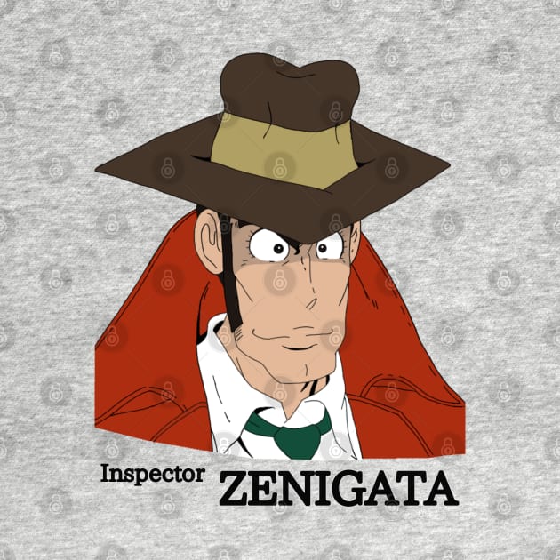 Inspector Zenigata by Beck’s Randoms